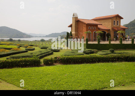 Ein Weinberg in Chon Buri, Thailand Stockfoto