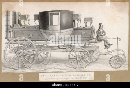 DER GURNEY STEAM CARRIAGE Stockfoto