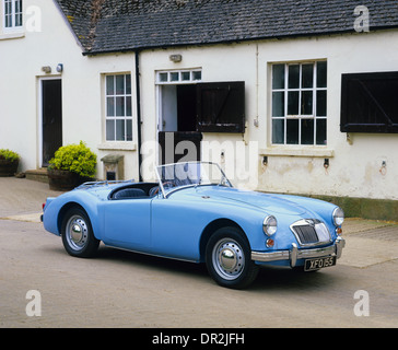 MG MGA 1600-1960 Sportwagen Briten gebaut und Cabrio cabriolet Stockfoto