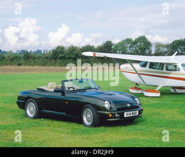 MG RV8 3,9 Liter britische Sportwagen - 1993 - Cabrio Cabrio Stockfoto