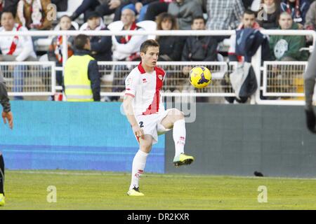 Madrid, Spanien, 24. November 2013. 24. November 2013. Saul Niguez (Rayo) Football / Soccer: Spanisch "Liga Espanola" match zwischen Rayo Vallecano und Espanyol, beim Campo de Football de Vallecas in Madrid, Spanien, 24. November 2013. © AFLO/Alamy Live-Nachrichten Stockfoto