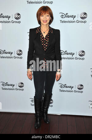 17. Januar 2014 - Los Angeles, Kalifornien, USA - Francis Fisher besucht die 2014 Disney ABC Winter TCA Press Tour im Langham Hotel in Pasadena, Kalifornien am 17. Januar 2014 statt. 2014 (Kredit-Bild: © D. Long/Globe Photos/ZUMAPRESS.com) Stockfoto