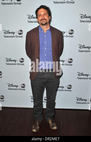 17. Januar 2014 - Los Angeles, Kalifornien, USA - Jeremy Sisto besucht die 2014 Disney ABC Winter TCA Press Tour im Langham Hotel in Pasadena, Kalifornien am 17. Januar 2014 statt. 2014 (Kredit-Bild: © D. Long/Globe Photos/ZUMAPRESS.com) Stockfoto