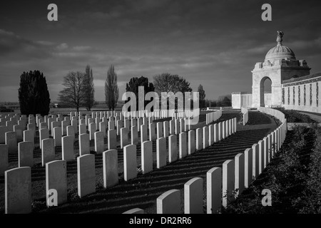 Tyne Cot commonwealth Kriegsgräber Friedhof, Belgien Stockfoto