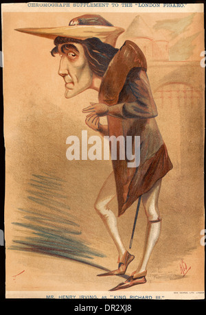Sir Henry Irving Stockfoto