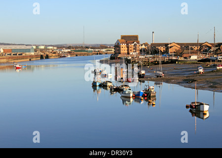 Shoreham von Fluss-See Adur Sussex UK Stockfoto