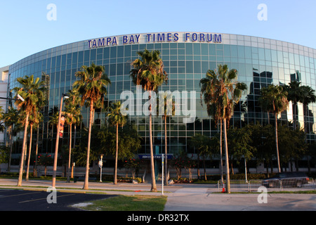 Die Tampa Bay Times Forum in Tampa, Florida Stockfoto