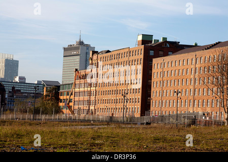 Die königliche Mühlen umgewandelt in Wohnungen Ancoats neue Islington Manchester England Stockfoto