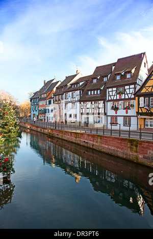 Berühmte "Klein-Venedig" in Colmar, Frankreich Stockfoto