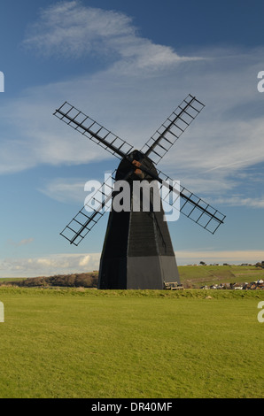 Rottingdean Kittel Windmühle in der Nähe von Brighton, East Sussex.Built 1802 und eines der schönsten in der Grafschaft. Stockfoto
