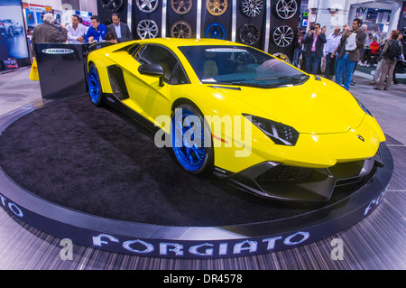 Sportwagen auf der SEMA Show in Las Vegas, Navada Stockfoto