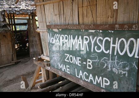 Grundschule in Mae Hong Son, Thailand Stockfoto