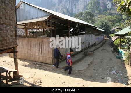 Grundschule in Mae Hong Son, Thailand Stockfoto