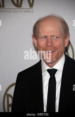 LA, CA, USA. 19. Januar 2014. US-Regisseur und Produzent Ron Howard besucht die 25. jährliche Producers Guild of America Awards aka PGA Awards im Hotel Beverly Hilton in Beverly Hills, Los Angeles, USA, am 19. Januar 2014. Bildnachweis: Dpa picture Alliance/Alamy Live News Stockfoto