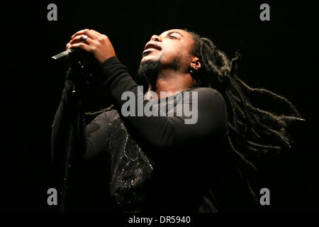 27. Januar 2009 - San Jose, Kalifornien, USA - Sevendust die live im San Jose Events Center. (Kredit-Bild: © Tracy Van Nonnenkloster/ZUMA Press) Stockfoto