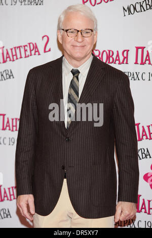 9. Februar 2009 - Moskau, Russland - Schauspieler STEVE MARTIN bei der rosarote Panther 2 Moskau Premiere. (Kredit-Bild: © PhotoXpress/ZUMA Press) Einschränkungen: * Nord- und Südamerika Rechte nur * Stockfoto