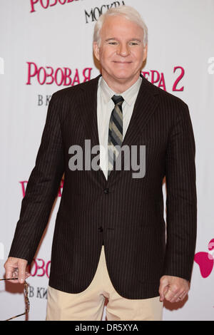 9. Februar 2009 - Moskau, Russland - Schauspieler STEVE MARTIN bei der rosarote Panther 2 Moskau Premiere. (Kredit-Bild: © PhotoXpress/ZUMA Press) Einschränkungen: * Nord- und Südamerika Rechte nur * Stockfoto