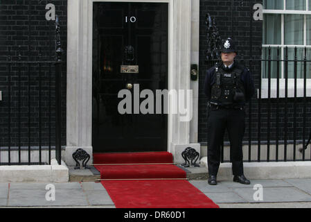 1. April 2009 - Vereinigtes London, England, Königreich - Residenz des britischen Premierministers - 10 Downing Street. (Kredit-Bild: © PhotoXpress/ZUMA Press) Einschränkungen: * Nord- und Südamerika Rechte nur * Stockfoto