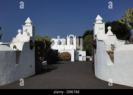 Fundación César Manrique Stiftung César Manrique, im ehemaligen Wohnhaus des Künstlers in Tahiche, Lanzarote, Kanarische Inseln, cana Stockfoto