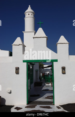 Casa Museo del Campesino, Landwirte und Museum für Dekorationskünste und Workshops, das Monumento al Campesino, Landwirt-Denkmal in Sa Stockfoto