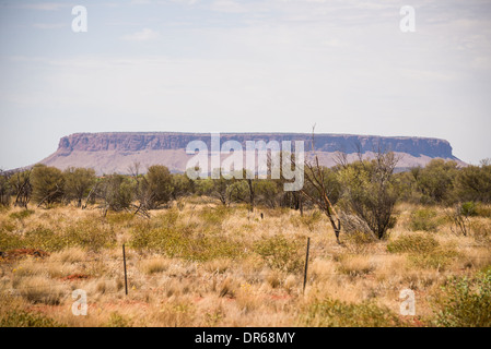 Mount Connor entfernten Schuss des Berges im northern Territory Stockfoto