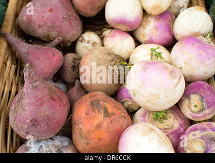 Frisches Obst und Gemüse Bauernmarkt, Monterey, California Stockfoto