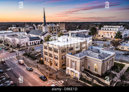 Athens, Georgia, USA Innenstadt Stadtbild. Stockfoto