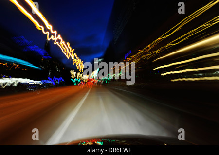 St. Pauli Reeperbahn, Hamburg, Deutschland Stockfoto