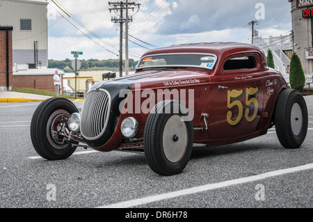 George Poteet 1934 Ford Coupe Hot Rod, Havre de Grace, Maryland Stockfoto