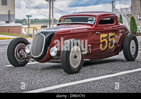 George Poteet 1934 Ford Coupe Hot Rod, Havre de Grace, Maryland Stockfoto