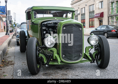 1930 Model A Ford Hot Rod, Havre de Grace, Maryland Stockfoto