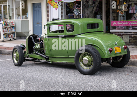 1930 Model A Ford Hot Rod, Havre de Grace, Maryland Stockfoto