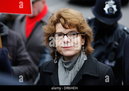 Vicky Pryce ehemaligen Kabinettsminister Chris Huhne Stockfoto