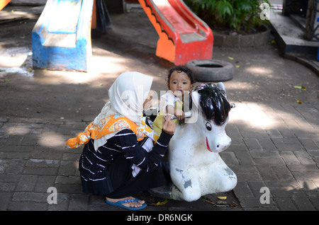 Bungkul Park - die besten Stadtpark In Asien Stockfoto