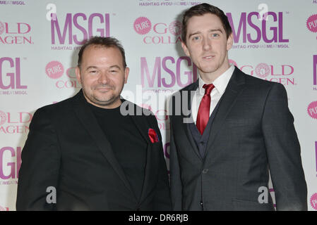 London, UK. 20. Januar 2014.  Berühmtheit erreichen die MediaSKIN NTA Gifting Lounge im Penthouse, 1 Leicester Square in London. Bildnachweis: Siehe Li/Alamy Live News Stockfoto