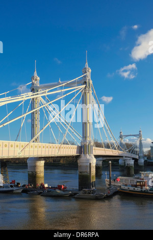 Albert Bridge London UK Stockfoto