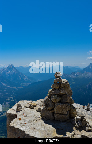 Von Le Tofane auf Dolomit Als Stockfoto