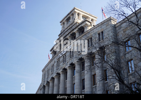 Hauptpost in Belgrad, Serbien Stockfoto