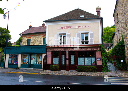 Auberge Ravoux in Frankreich Stockfoto