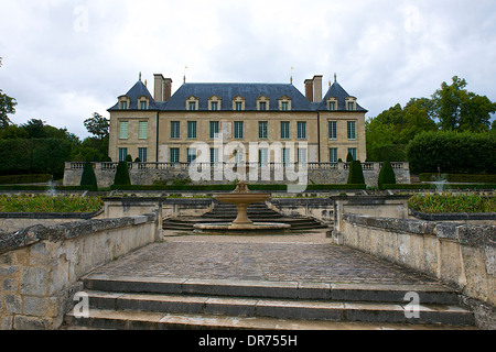 Burg von Auvers-Sur-oise Stockfoto