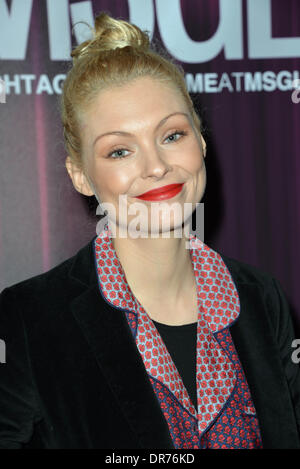 London, UK: MyAnna Buring betreut die MediaSKIN NTA Gifting Lounge im Penthouse, 1 Leicester Square in London, 20. Januar 2014 Credit: siehe Li/Alamy Live News Stockfoto