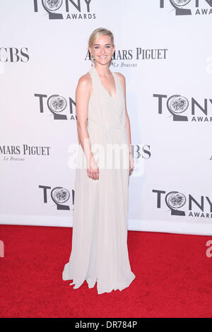 Gast der 66. Annual Tony Awards, statt im Beacon Theatre - Ankunft New York City, USA - 10.06.12 Stockfoto