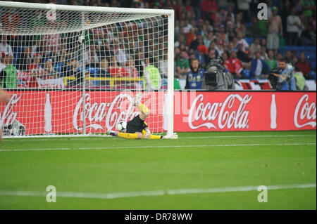 Shay gegeben UEFA Euro 2012 - Kroatien Republik Irland 1-3 - Gruppe C Match statt am städtischen Stadion Posen Posen - 10.06.12 Stockfoto