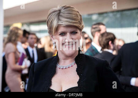 Clare Balding 2012 statt Arqiva British Academy Television Awards in der Royal Festival Hall - Ankünfte London, England - 27.05.12 Stockfoto