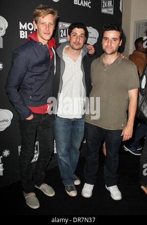 Gabriel Mann, Jason Biggs, David Krumholtz Montblanc präsentiert "The 24 Hour Plays: Los Angeles, ein Vorteil für Urban Arts Partnership nach Party im The Shore Hotel Santa Monica, Kalifornien - 16.06.12 Stockfoto