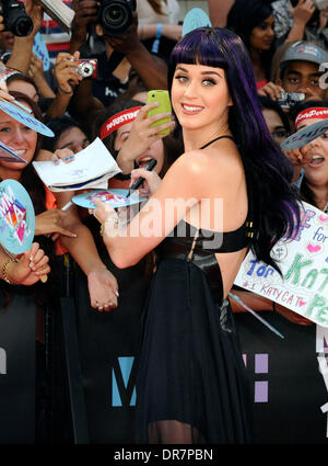 Katy Perry MMVA 2012 (viel Music Video Awards) bei den MuchMusic HQ - Arrivals Toronto, Kanada - 17.06.12 Stockfoto