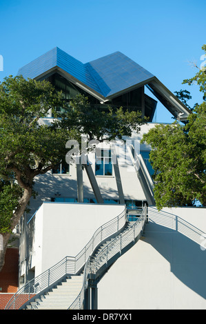 USA Mississippi MS Miss Biloxi Ohr-O'Keefe Museum of Art außen - Golf von Mexiko Ufer Stockfoto