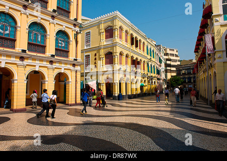 Senatsplatz, Macau, China Stockfoto