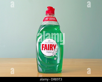 Flasche Fairy Original Handspülmittel Stockfoto