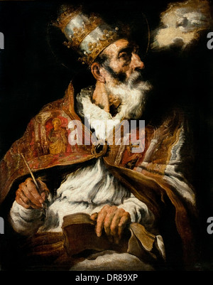 Der heilige Gregor der große von Domenico Fetti 1589-1623 Venedig Italien Italienisch Stockfoto